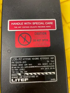 Litef LCR-92 Part #124210-2011 Attitude Heading Reference Unit